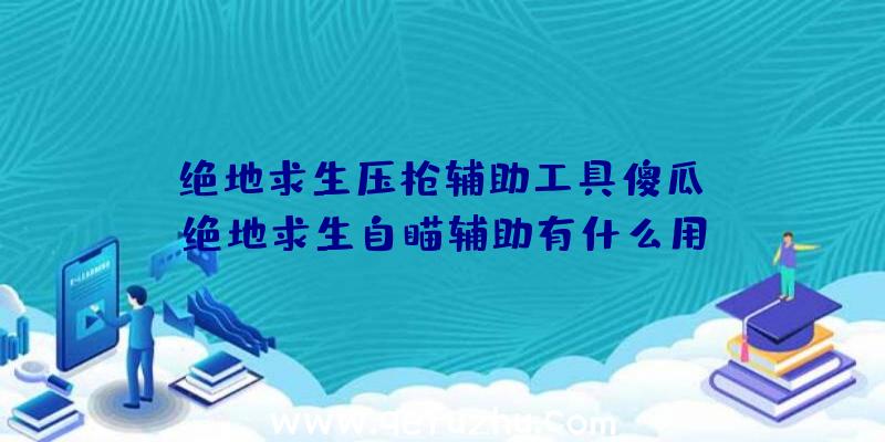 「绝地求生压枪辅助工具傻瓜」|绝地求生自瞄辅助有什么用